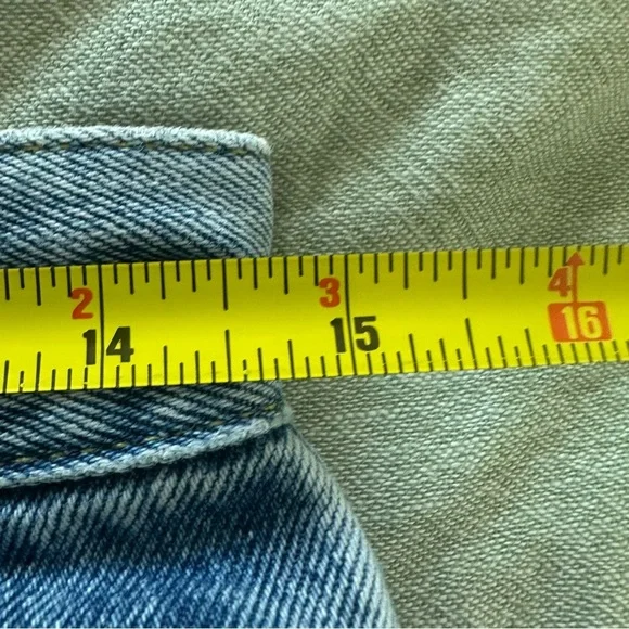 Maje Women’s Papillon Butterfly Embroidered Cropped Jeans Size 4/36 - Picture 8 of 10